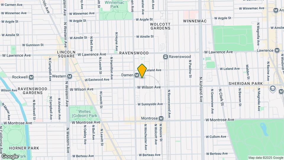4622 N Winchester Ave, Unit 3C Mapa y Detalles de la Ubicación