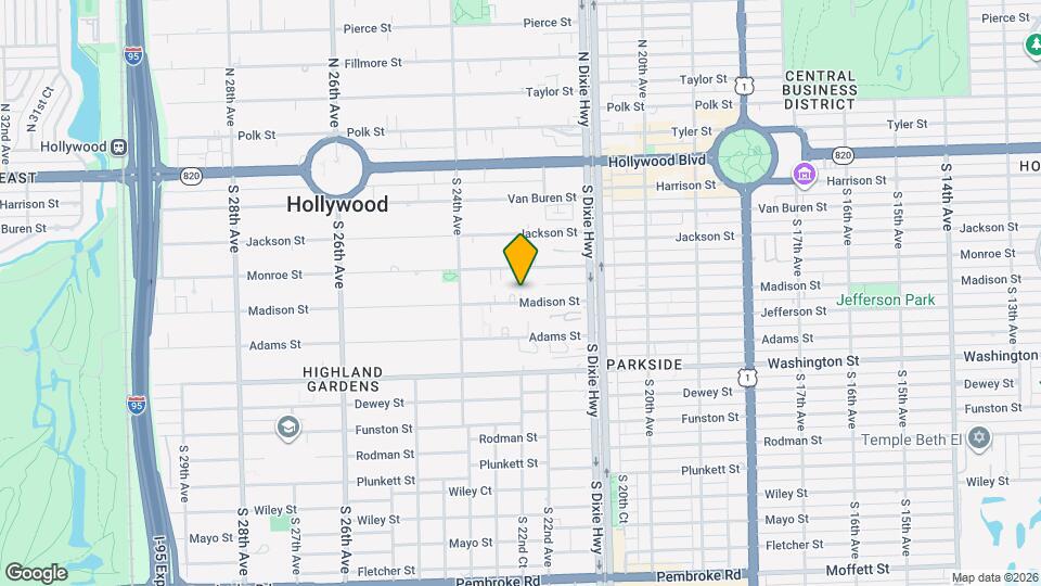 2233 Madison St Map and Location Details