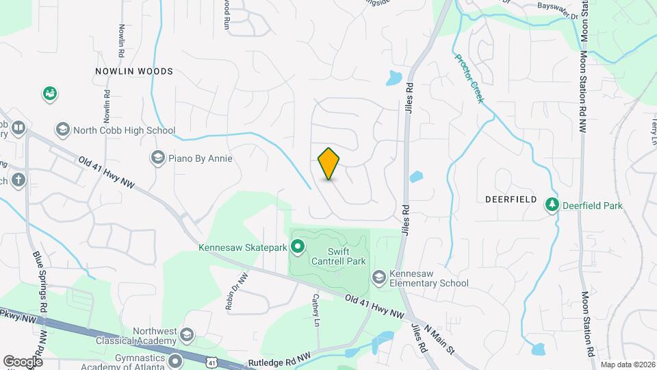 3516 Daventry Ln Mapa y Detalles de la Ubicación