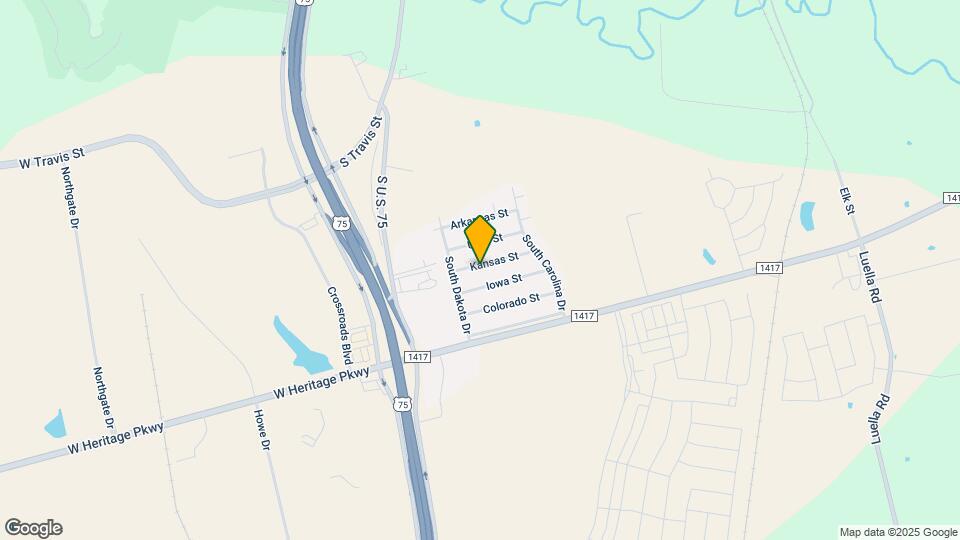 218 Kansas St Map and Location Details