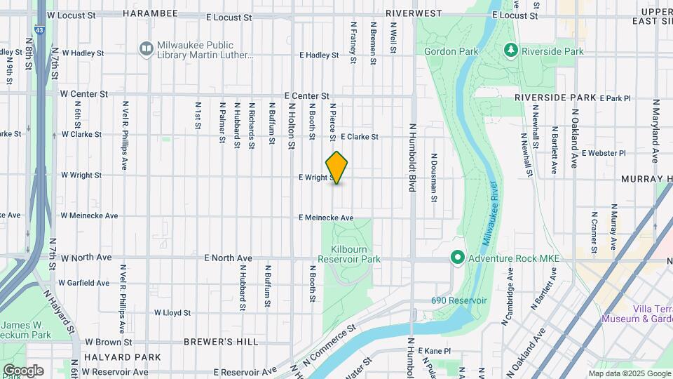 2454 N Pierce St Mapa y Detalles de la Ubicación