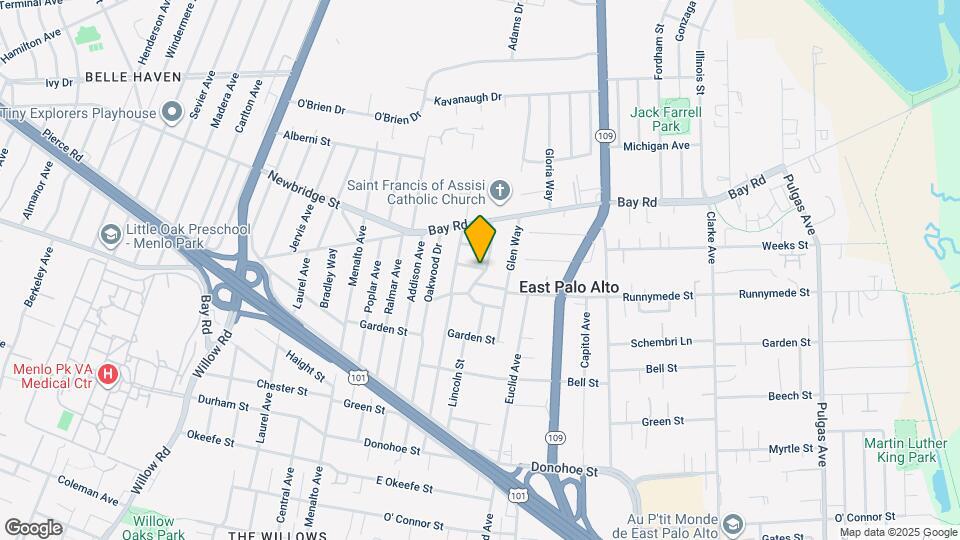 2359 Palo Verde Ave Map and Location Details
