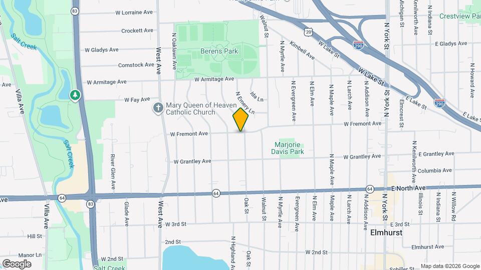 360 W Fremont Ave Map and Location Details