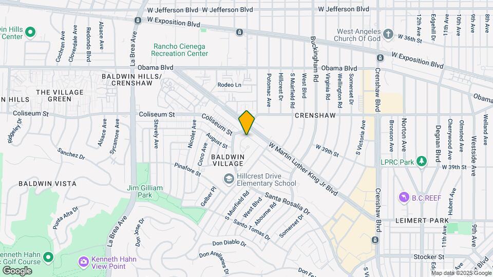3845 Potomac Ave Los Angeles, CA 90008 Map and Location Details