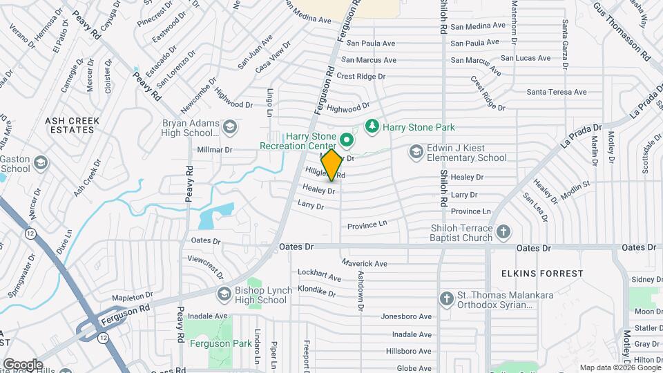 2351 Healey Dr Map and Location Details