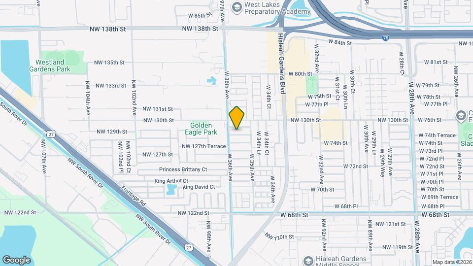 3559 W 74th Pl Map and Location Details