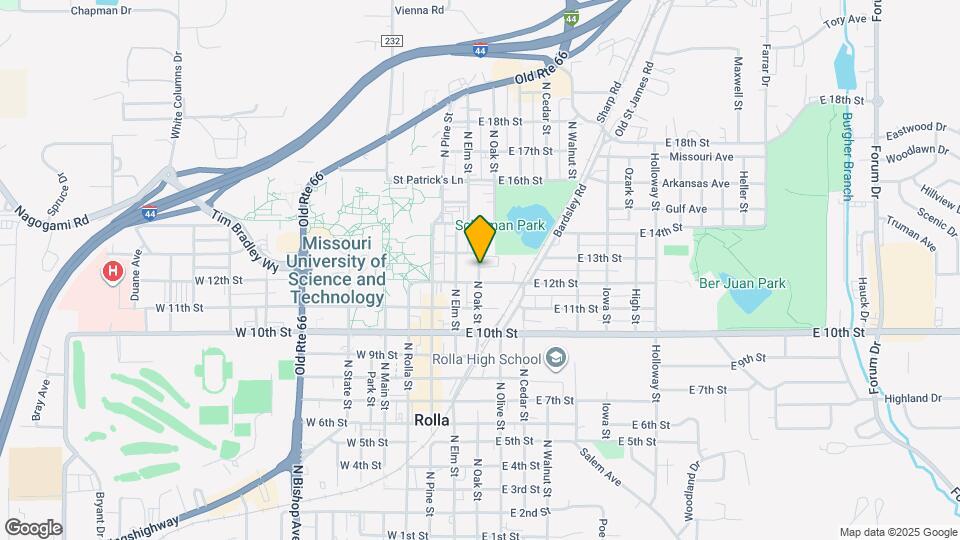 1232 N Oak St Apartments and Nearby Rolla Apartments For Rent Rolla, MO