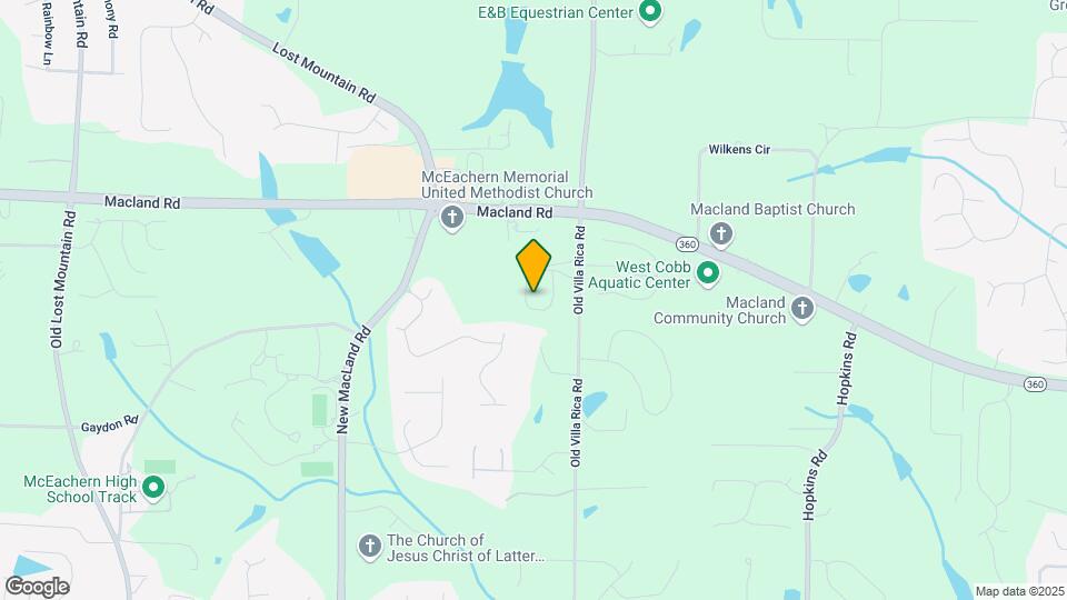 McEachern Village - 55+ Community Map and Location Details