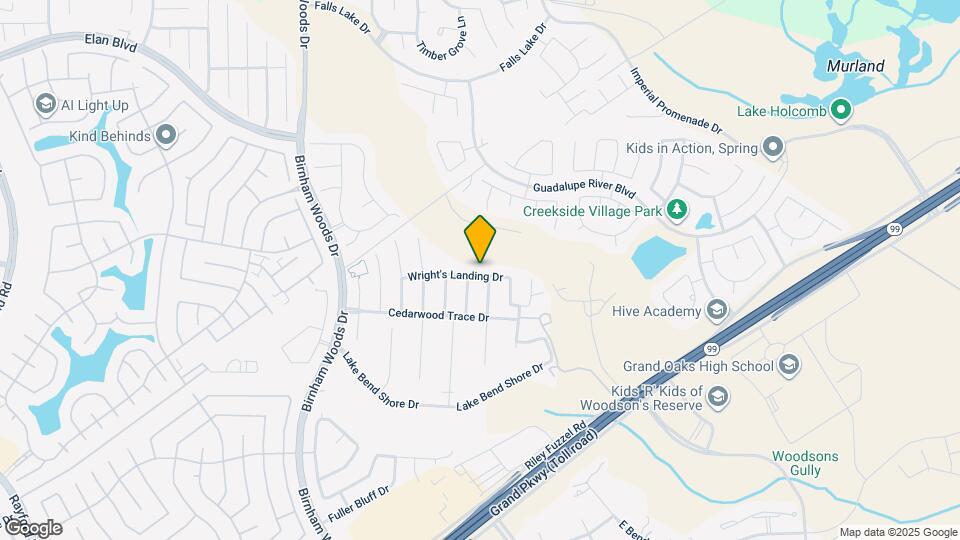 3815 Wright's Landing Dr Map and Location Details