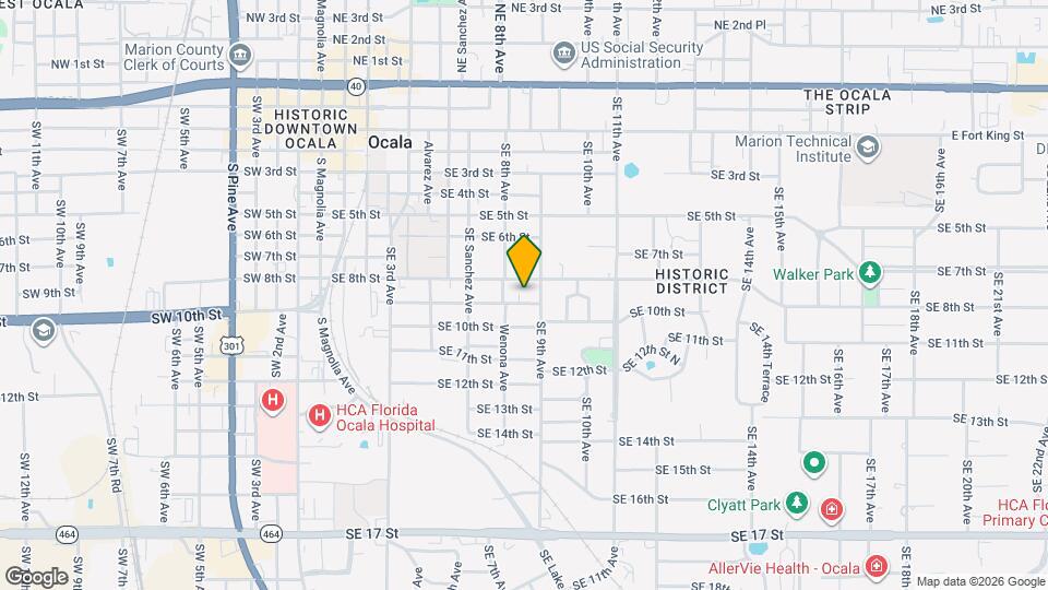 825 SE 9th St Map and Location Details