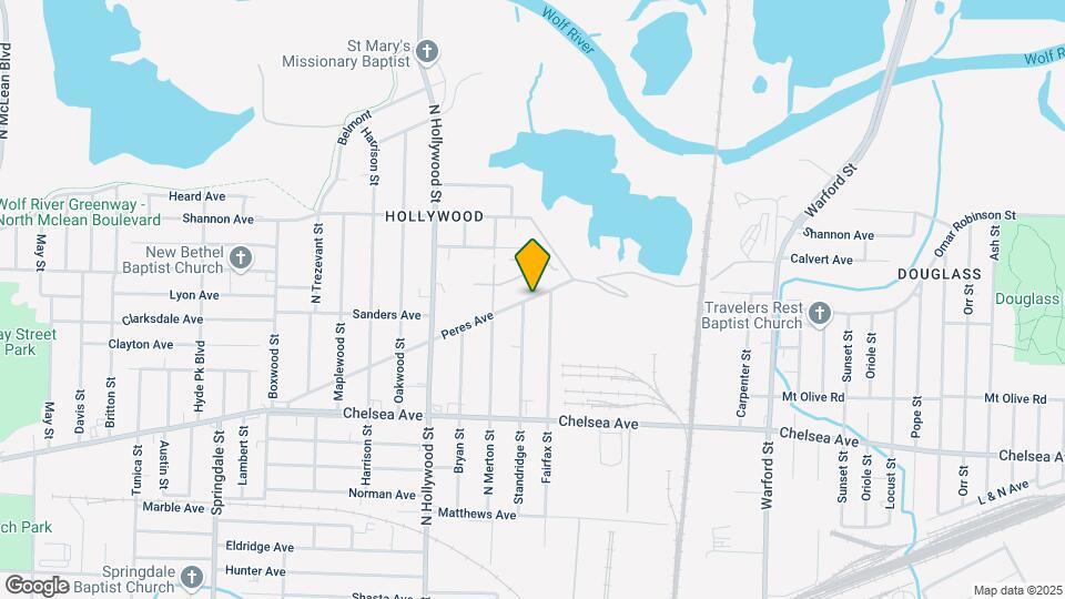2565 Peres Ave Map and Location Details