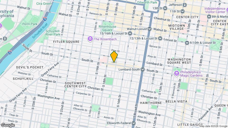 1711 South St Map and Location Details