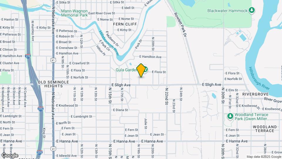 6905 N 19th St Mapa y Detalles de la Ubicación