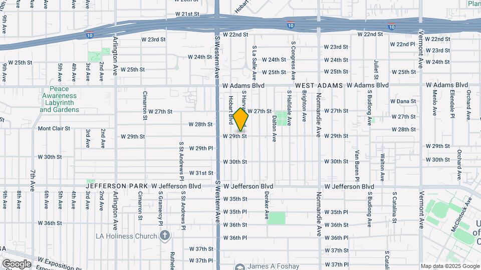 1935 W 29th St Map and Location Details