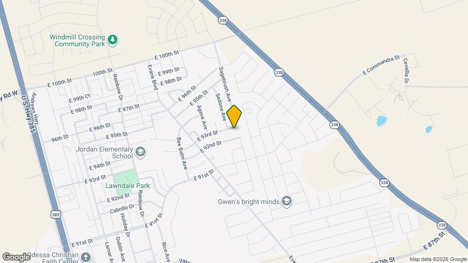 1026 E 93rd St Map and Location Details