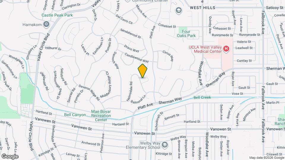 7136 Forest Hills Rd Map and Location Details