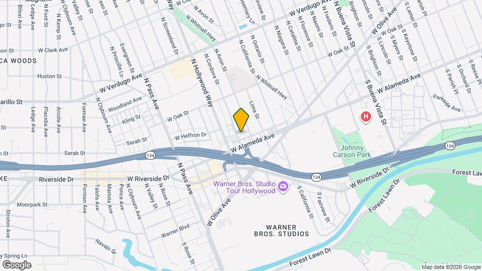 216 Cordova St Map and Location Details