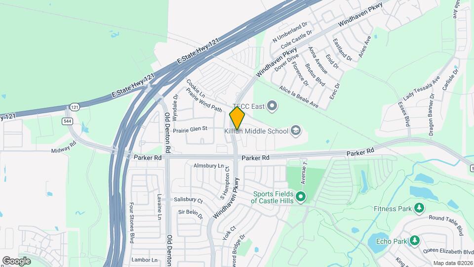 624 Treaty Oak Dr Map and Location Details