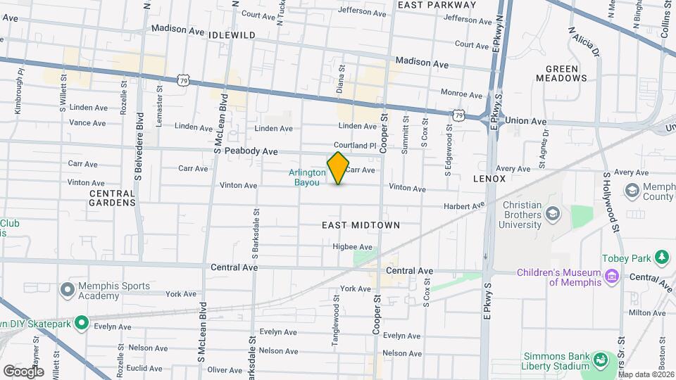 2057 Vinton Ave Mapa y Detalles de la Ubicación