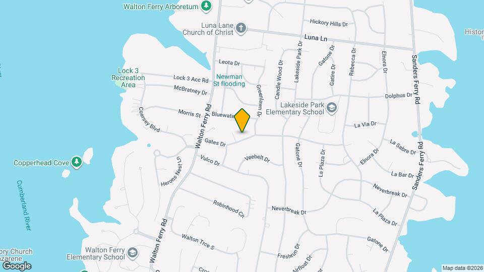 117 Gates Dr Mapa y Detalles de la Ubicación