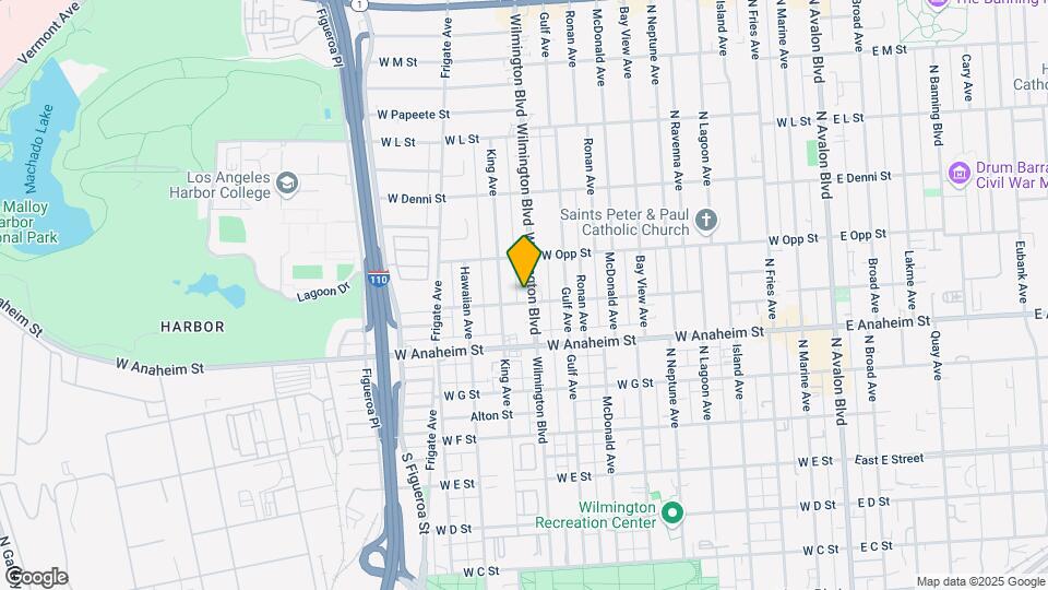 909 N. Wilmington Blvd. Map and Location Details