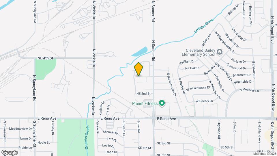 5508 Del Creek Rd Map and Location Details