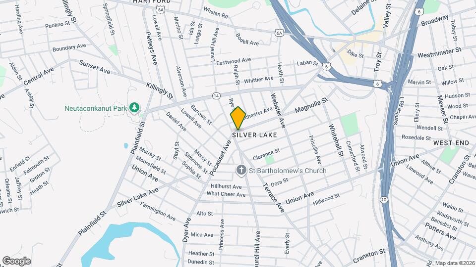 142 Pocasset Ave Map and Location Details