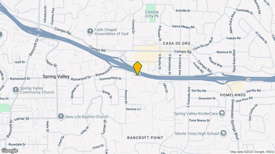 9765 Dale Ave Map and Location Details