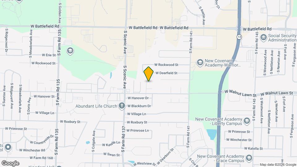 3340 S Clifton Ave Map and Location Details