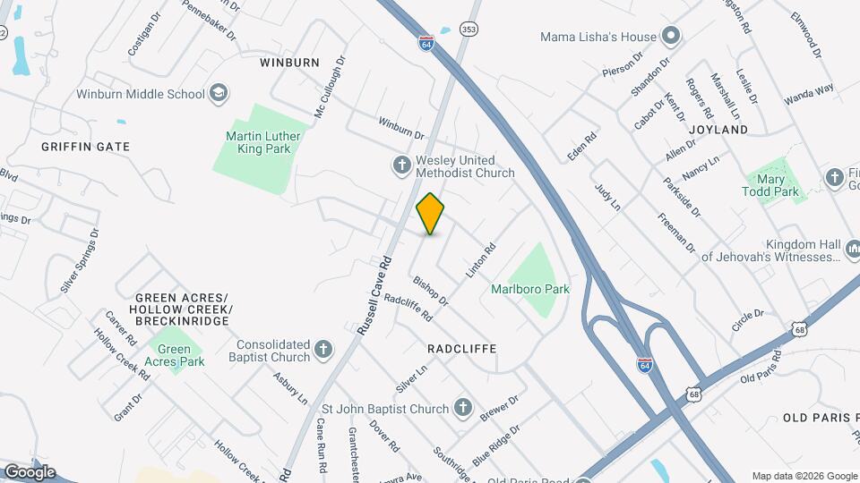 669 Bishop Dr Map and Location Details