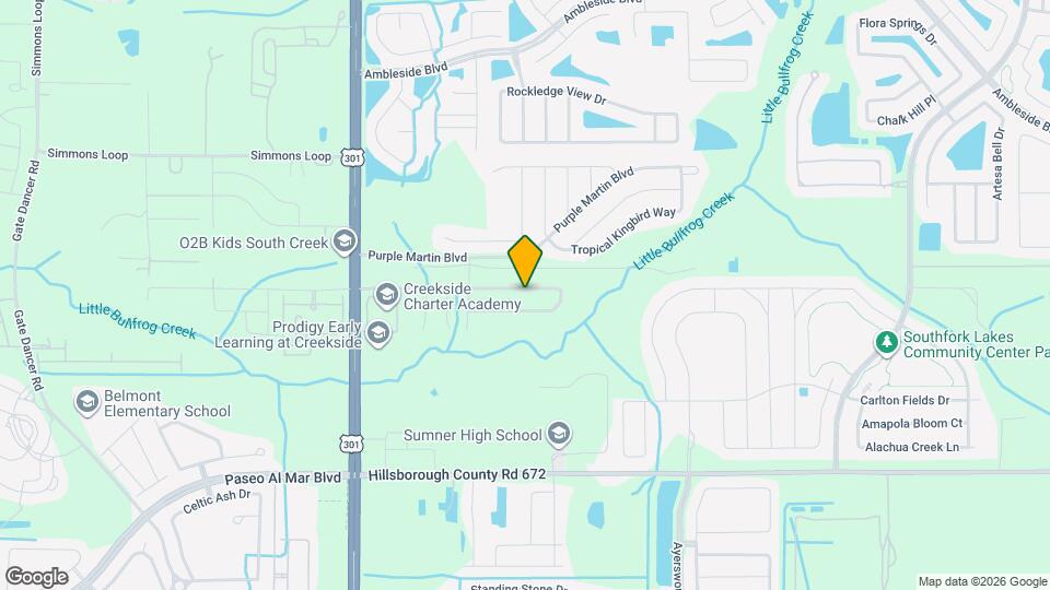 10629 Shady Preserve Dr Map and Location Details