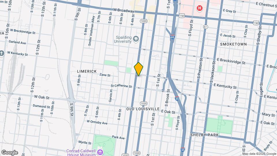 1009 S 3rd St Mapa y Detalles de la Ubicación