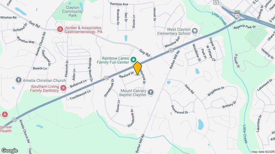 109 Glengariff Ln Map and Location Details