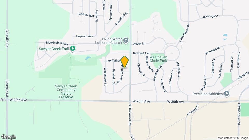 2810 Windhurst Dr Map and Location Details