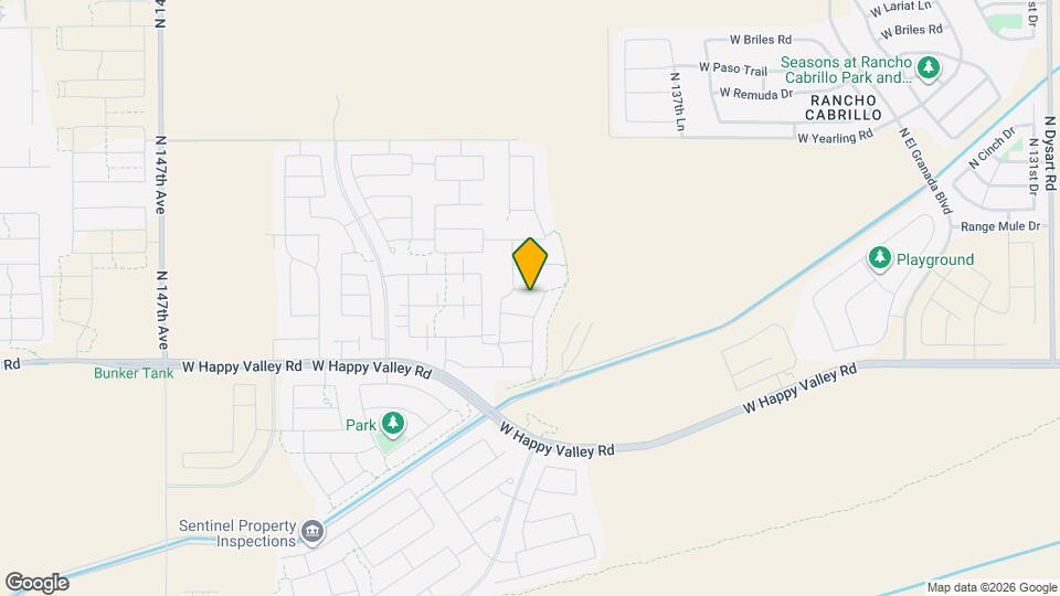 14049 W Desert Hollow Dr Map and Location Details