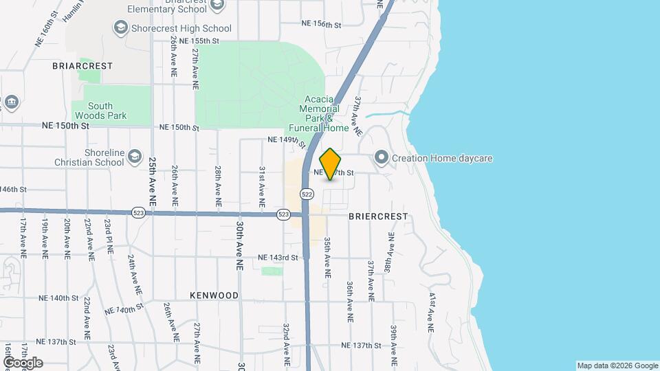 14655 35th Ct NE Map and Location Details