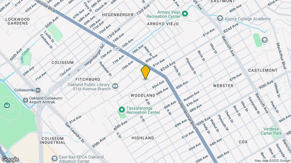 1265 82nd Ave Map and Location Details