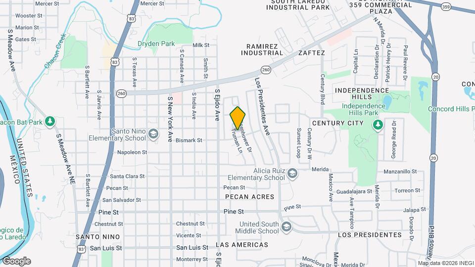 1219 Truman Ln Map and Location Details