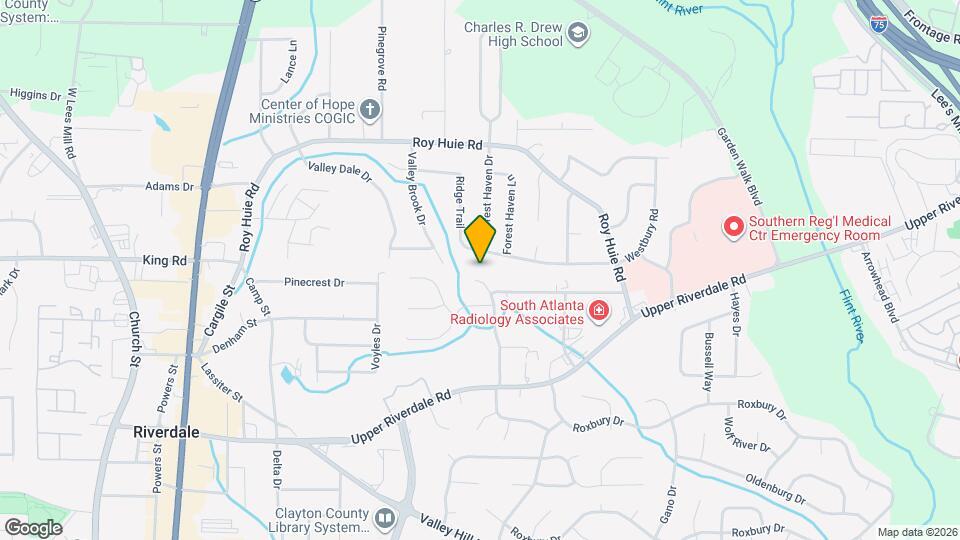 6446 River Park Dr Mapa y Detalles de la Ubicación