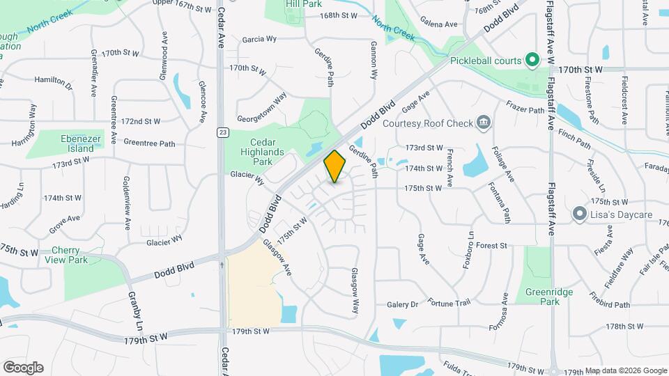 17452 Gettysburg Way Map and Location Details