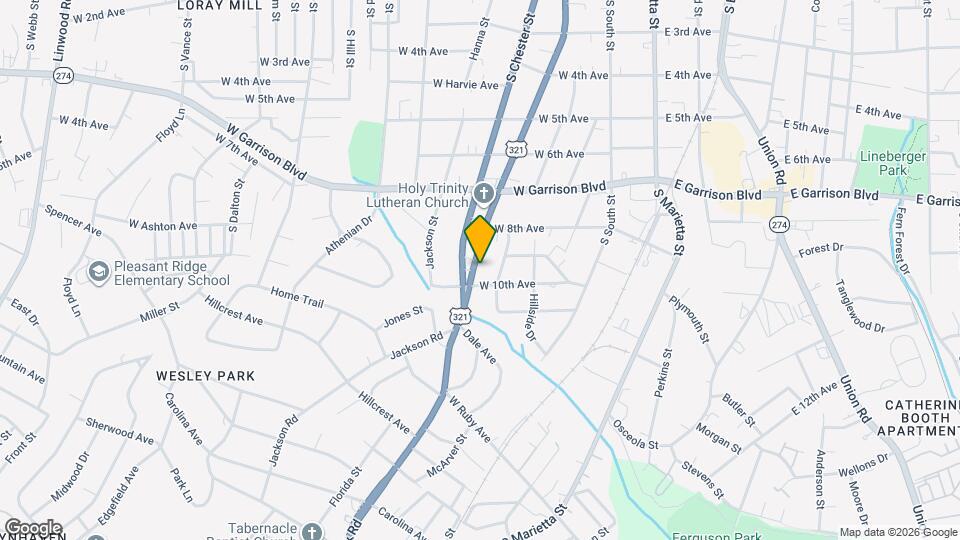 926 S York St Map and Location Details