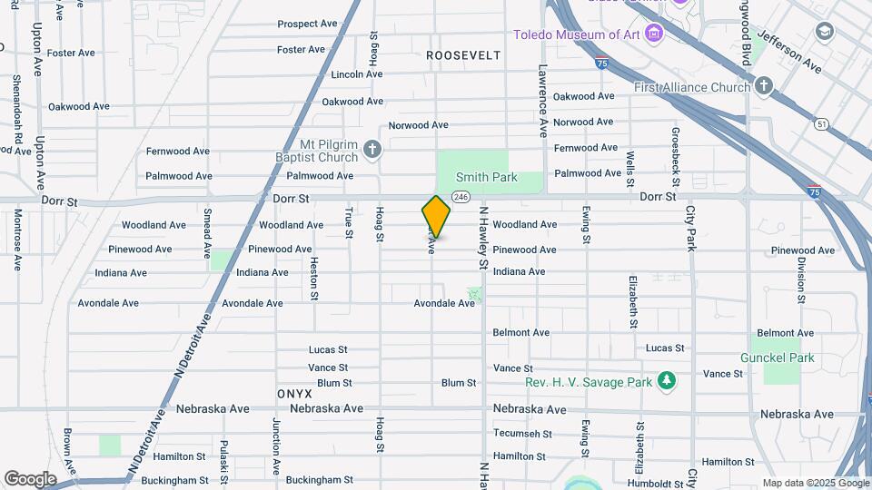 1060 Forest Ave Map and Location Details