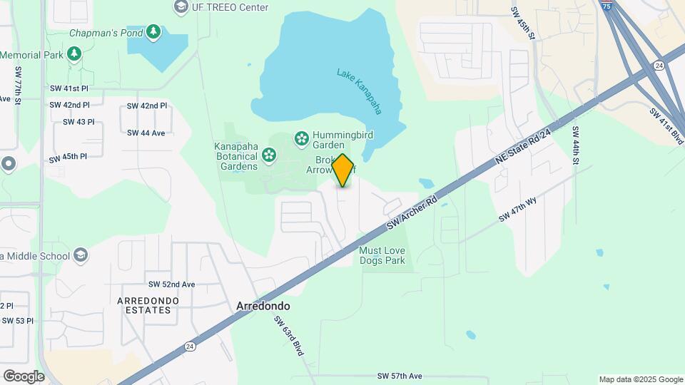 4629 SW 57th Dr Map and Location Details