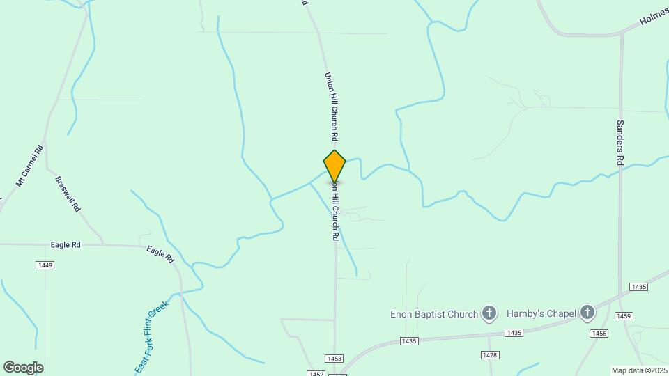 1025 Union Hill Church Rd Map and Location Details