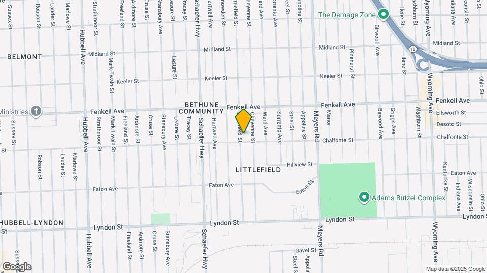 15018 Prest St Map and Location Details