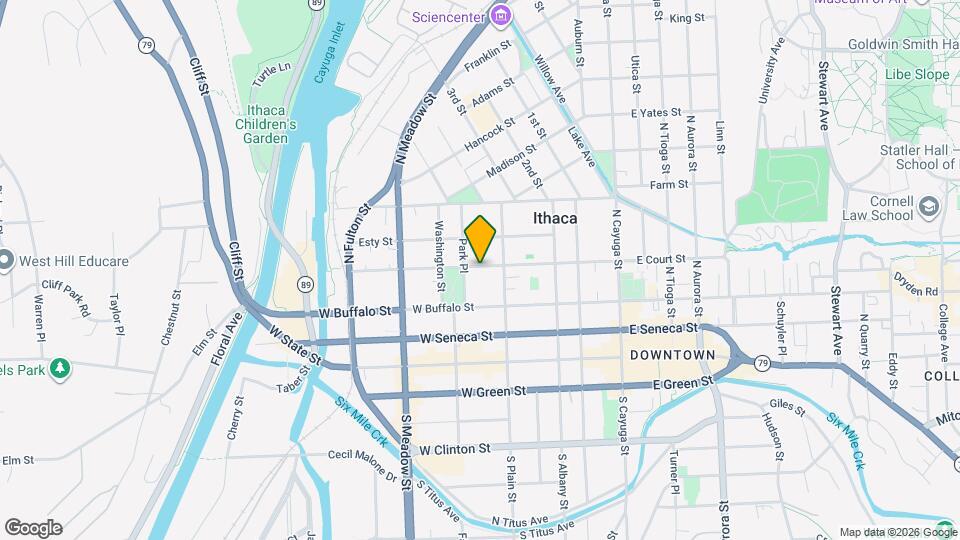 417 W Court St Map and Location Details