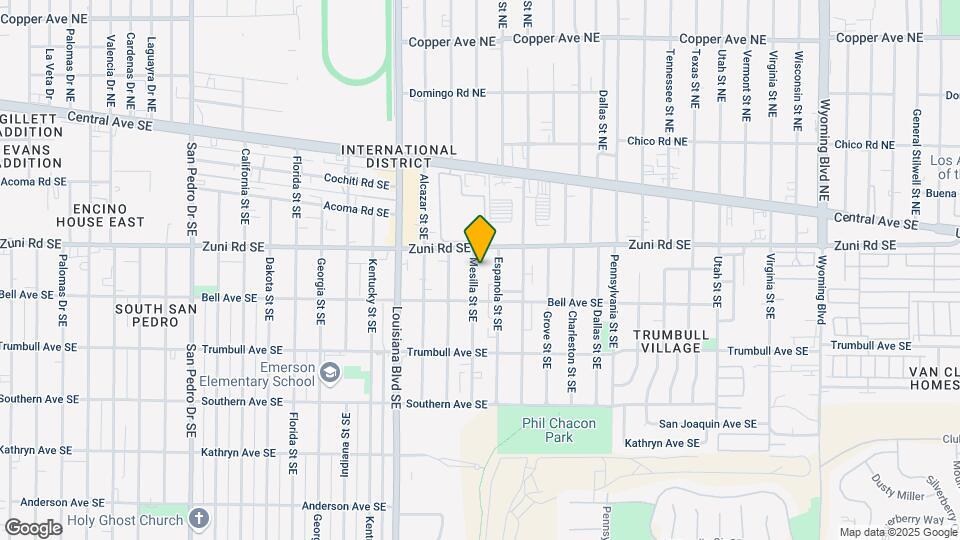 420 Mesilla St SE, Unit A Map and Location Details