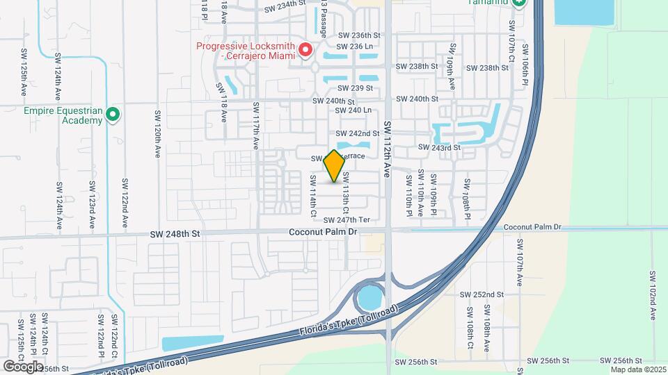 11352 SW 245th St Map and Location Details