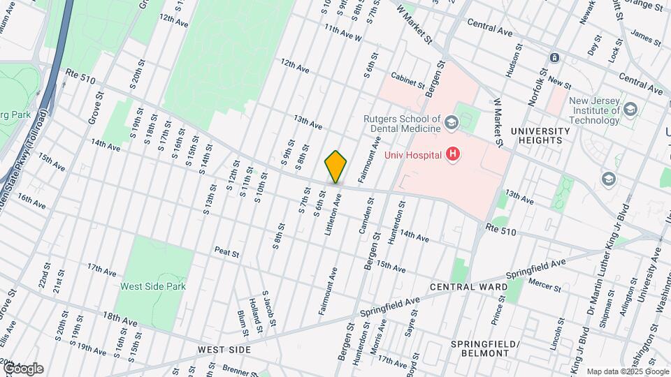 233 Littleton Ave Mapa y Detalles de la Ubicación