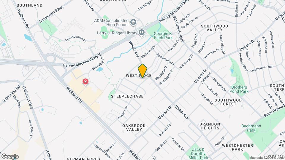 605 Navarro Dr Map and Location Details